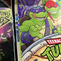 MTG TMNT Pizza Bundle - (Open Box) !!! Only Lands and Spindown! - Image 5