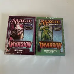 Magic The Gathering Invasion Blowout Deck & heavy duty New SEALED - Image 1
