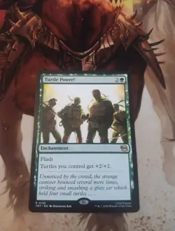 Turtle Power! R MTG Teenage Mutant Ninja Turtles M/NM, English - Image 1