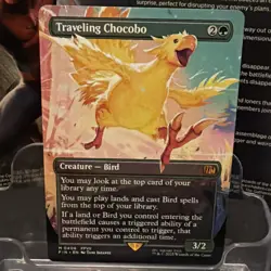 Traveling Chocobo - Final Fantasy - Borderless - #0406 Regular - MTG English - Image 1