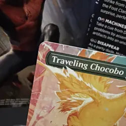 Traveling Chocobo - Final Fantasy - Borderless - #0406 Regular - MTG English - Image 2