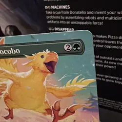 Traveling Chocobo - Final Fantasy - Borderless - #0406 Regular - MTG English - Image 3