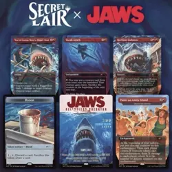 Secret Lair JAWS MtG New Factory Sealed 2025 Terror of Amity Island Sneak Attack - Image 3