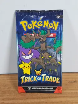 POKEMON TRICK OR TRADE 2024 SEALED BOOSTER PACK HALLOWEEN - Image 2