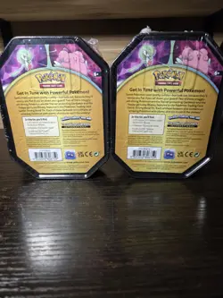 New Sealed Pokemon 2019 Strong Bonds Blissey And Gardevoir Tin Pair! - Image 3