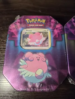 New Sealed Pokemon 2019 Strong Bonds Blissey And Gardevoir Tin Pair! - Image 5