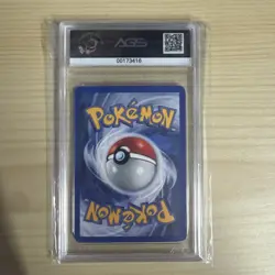 Vintage Pokemon 2001 Entei Black Star Promo Movie Rev.Holo #34 Graded AGS 9 Mint - Image 4