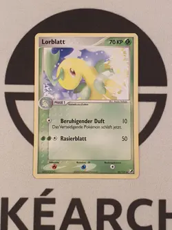Pokemon Karte - Lorblatt 35/115 Ex Verborgene Machte Set - Deutsch 2005 Pokemon - Image 1