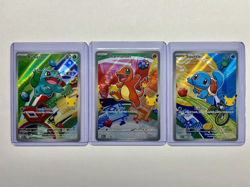 Pokemon TCG First Partner Illustration Collection Series 1 Kanto GEN 1 Starters - Image 1