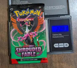 Shrouded Fable Booster Pack - Heavy 22.91g - Sealed - Pokemon Scarlet & Violet - Image 1
