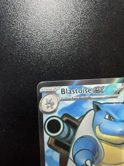 Blastoise EX 184/165 Scarlet & Violet 151 - Pokemon TCG Full Art Ultra Rare ENG - Image 3