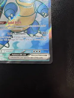Blastoise EX 184/165 Scarlet & Violet 151 - Pokemon TCG Full Art Ultra Rare ENG - Image 5