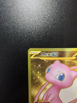 Pokemon Mew EX 205/165 Ultra Rare Full Art Holo Scarlet & Violet 151 180HP - Image 3