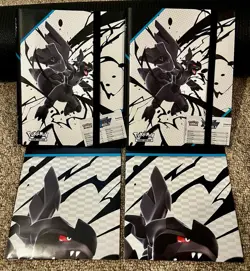 Pokemon TCG Black Bolt Binder Set - New - 2 Binders + 2 Posters NO PACKS - Image 1