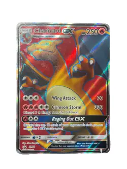 Pokemon TCG Charizard GX SM60-SM Promos Black Star Promo Holo Full Art LP - Image 3