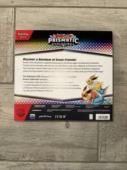 Pokemon TCG SV8.5 Prismatic Evolutions Poster Collection Box Factory Sealed - Image 3
