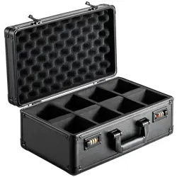 120 PSA Graded Card Storage Box 4 Slots Sports Card Holder Case Coded Lock - Image 3