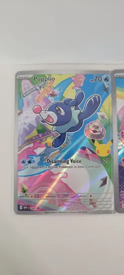 Pokemon MEP Set Holo Lot Popplio Litten Rowlet English TCG 2026 - Image 2