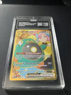 Pokemon TCG Iono's Bellibolt Ex 188/159 Sv09 Hyper Rare 2025 TAG 10 - Image 1