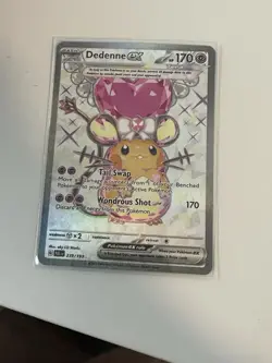 Pokemon Dedenne ex 239/193 Paldea Evolved Scarlet & Violet Ultra Rare Full Art - Image 1