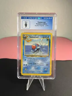 LOW POP! Tentacruel 10/18 Pokemon Southern Islands Promo Series CGC 9 MINT - Image 1
