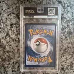 Pokemon 2025 Paldean Wooper Illustration Rare Holo PSA 9 Phantasmal Flames 102/… - Image 2