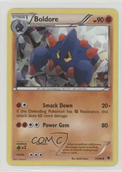 Boldore (Cracked Ice) Pokemon Miscellaneous Promo & Energies #51 1997 - Image 1