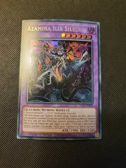 Azamina Ilia Silvia - 25LP-EN010 - Secret Rare - Image 1