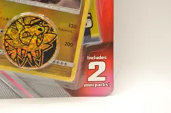 Pokemon 2019 - Sun And Moon era Blister - (2) 3 Card Mini Booster Pack Coin - Image 2