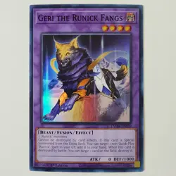 Geri the Runick Fangs - TAMA-EN039 - NM - Super Rare - 1st ed - Yugioh - Image 1