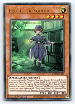 Exosister Sophia - GRCR-EN016 - Ultra Rare - 1st Edition Yugioh - Image 1