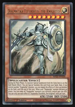 Dogmatika Fleurdelis - MP21-EN104 - Ultra Rare - 1st Edition Yugioh - Image 1