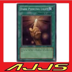 YuGiOh - DARK-PIERCING LIGHT - MP1-015 - Super Rare - McDonalds Promo - NM/M - Image 1