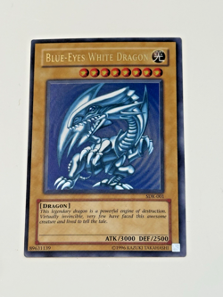 Blue-Eyes White Dragon SDK-001 Starter Deck: Kaiba,Unlimited, UTR, LP Condition - Image 1