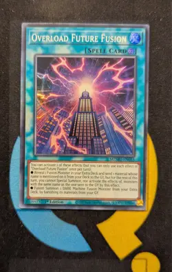 MZMU-EN055 Overload Future Fusion x3 Super Rare 1st Edition YuGiOh Playset - Image 2