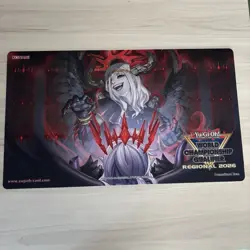 Yugioh Official Konami Playmat Forbidden Crown WCQ | New Konami Original - Image 1