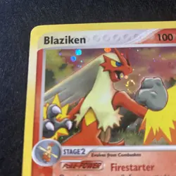 Blaziken 3/109 EX Ruby & Sapphire Rare Holo Pokemon Card - Image 2