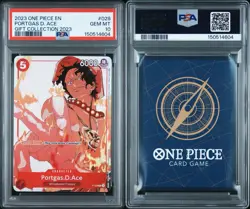 2023 ONE PIECE GIFT COLLECTION 2023 #028 PORTGAS D. ACE PSA 10 - Image 3