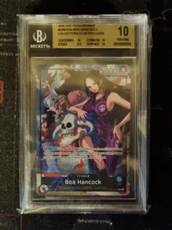 One Piece TCG Boa Hancock OP07-038 Leader PSA Magazine Collectors Club Eng BGS10 - Image 1