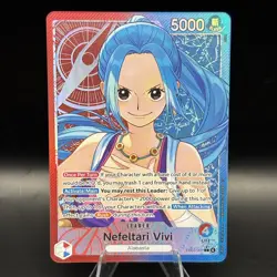 Nefeltari Vivi Alt Art Leader EB03-001 One Piece Heroines Edition English NM - Image 1