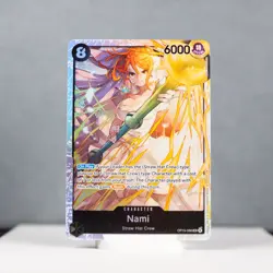 Nami OP15-086 Super Rare Adventure on Kami's Island One Piece NM - Image 1