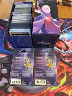 Disney Lorcana Bulk Lot 300+ Cards, 270C/U, 34R, 6SR, 15+ foil, 2 sleeve packs - Image 4