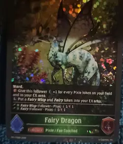 Shadowverse Evolve Fairy Dragon Foil Promo Card NM English - Image 2
