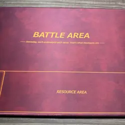 Zeon Style Playmat for Gundam Card Game - Fan Made Red Battle Area Mat - Image 4