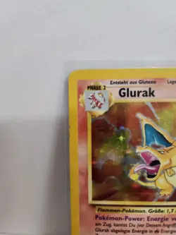 Pokemon TCG Charizard (Glurak) Base Set Rare Holo German Charizard - Image 2