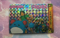 Pokemon Holo Vintage Pocket Monsters Vending Prism Sticker Nintendo collections - Image 1