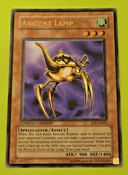 Yu-Gi-Oh Ancient Lamp Limited Edition Ultra Rare SP2-EN001 Nm - Image 1