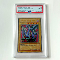 Yu-Gi-Oh! "Serpent Night Dragon" 1st Edition MRL-103 MINT PSA 9 (POP 193) - Image 1