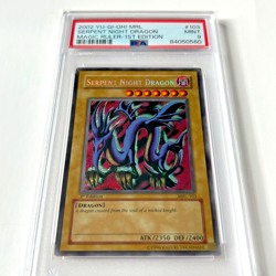Yu-Gi-Oh! "Serpent Night Dragon" 1st Edition MRL-103 MINT PSA 9 (POP 193) - Image 3