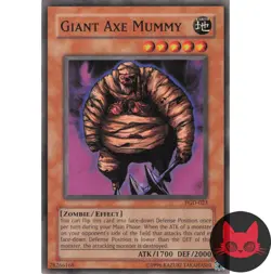 Yugioh Giant Axe Mummy PGD-023 Common NM - Image 1
